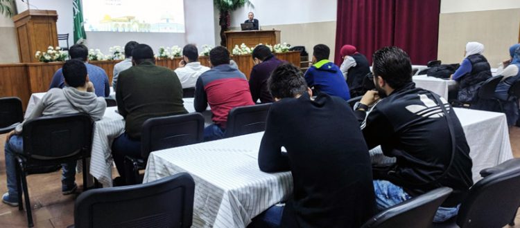 رواد لأجل القدس: القدس.. تهويد ومخاطر، لقاء شبابي مع أ. هشام يعقوب