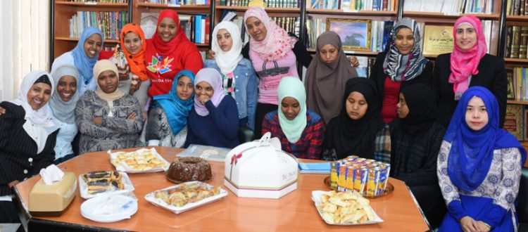 حفل تعريفي حول رحلة الإسراء والمعراج للمهتديات في المنتدى للتعريف بالإسلام