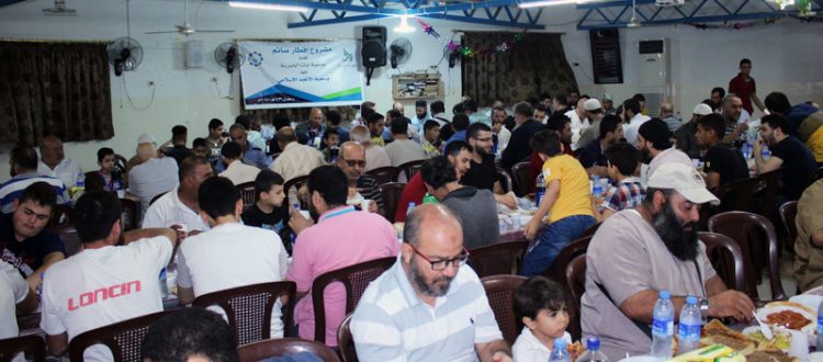 شراكة جديدة مع جمعية آيات الخيرية وأولى ثمارها تفطير 200 صائم في طرابلس