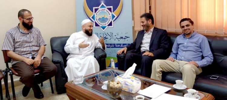 عطايا يزور جمعية الاتحاد الإسلامي: تحرير فلسطين ومواجهة صفقة القرن فريضة إسلامية