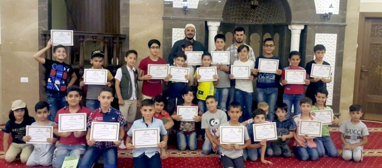 اختتام دورة (صيف الفرقان -1) في مسجد الفرقان - عرمون