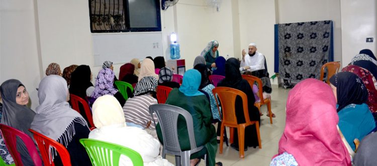 دروس الهجرة النبوية ودور المرأة المسلمة.. محاضرة للشيخ حسن قاطرجي في مخيم شاتيلا