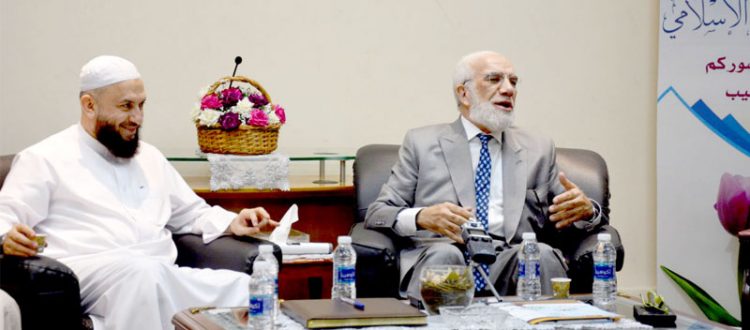 الداعية د. عمر عبد الكافي ضيفاً في جمعية الاتحاد الإسلامي