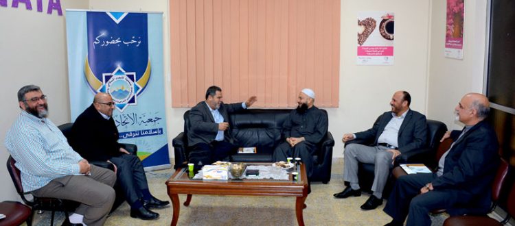 جمعية الاتحاد الإسلامي تستقبل وفداً من حركة المقاومة الإسلامية حماس من غزّة