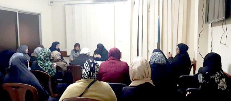 الصبر صفة المؤمن.. محاضرة لعائلات مؤسسة نماء في طرابلس ألقتها أ. عبير شبو