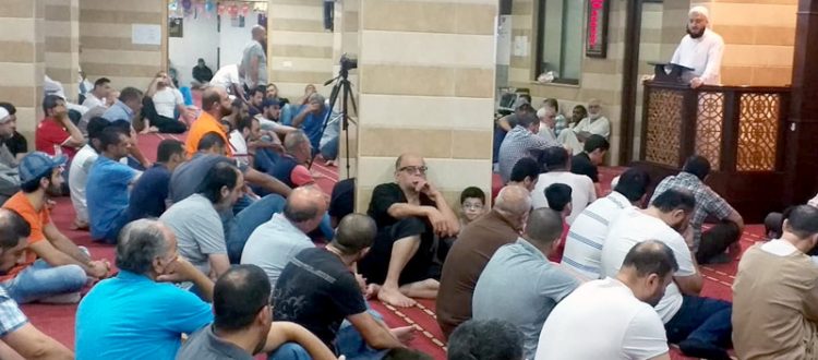 الشيخ حسن قاطرجي يحلّ ضيفاً وخطيباً في مسجد دار الأرقم - صيدا