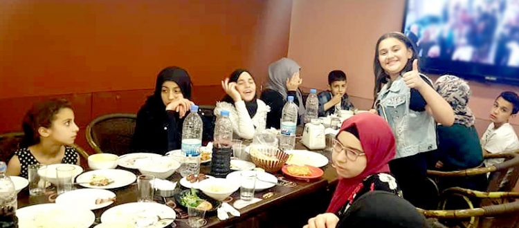 الإفطار الثاني لأبناء مؤسسة نماء في صيدا