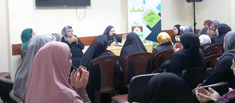 رمضان عبادة.. محاضرة لعائلات مؤسسة نماء في طرابلس ألقتها أ. هناء فاخوري