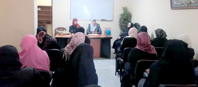 التدبر بآيات الصيام.. محاضرة لعائلات مؤسسة نماء في صيدا ألقتها أ. مهى الملا