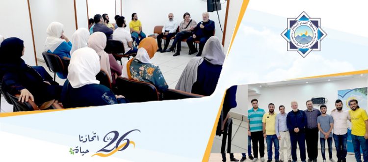 لقاء تعارفي خاص مع الداعية الأمريكي صمويئل شرابتشر في المنتدى للتعريف بالإسلام