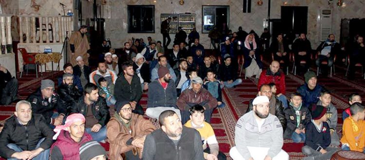 سهرة عباديّة أخويّة في مسجد محمد الأمين - برّ الياس