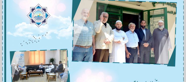 استقبال وفد المنظمة اللبنانية للعدالة في مركز الاتحاد الإسلامي - بيروت