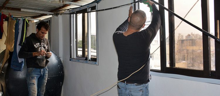 مؤسسة نماء: استكمال ترميم المنازل في الكرنتينا ضمن حملة 