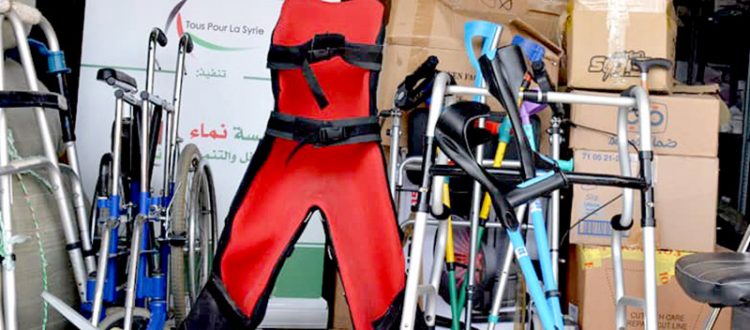 مؤسسة نماء: تسليم معدات طبية وأجهزة مساعدة على الحركة في البقاع