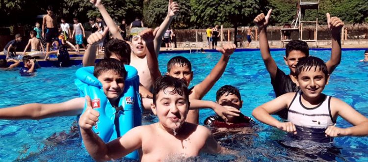 رحلة ترفيهية إلى عيون السمك لطلاب دورتَي جيل القرآن ونادي الفرقان الصيفي