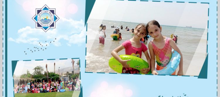 شاطئ النخيل.. الرحلة الختامية لدورة نادي الفرقان الصيفي للفتيات في طرابلس