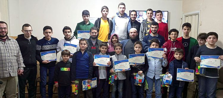 لقاء تكريمي لطلاب حلقة سيدنا زيد بن ثابت رضي الله عنه (المتميزون) في طرابلس