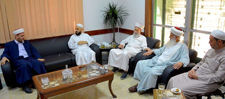 جمعية الاتحاد الإسلامي في استقبالها لوفد رئاسة هيئة علماء فلسطين في لبنان : تدارس ثمرات طوفان الأقصى وتبليغ الجمعية شكر وتقدير عن مواقف النصرة وعن حملة طوفان الأمل واتفاق على مزيد من التعاون