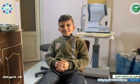 فحص النظر وتقديم النظارات الطبية لأهلنا في غزة - فيديو توثيقي 128 من حملة طوفان الأمل