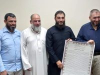 مجلس ختم وإجازة للطالب ماجد محمد الأحمد برواية حفص من طريق الطيبة بقصر المنفصل