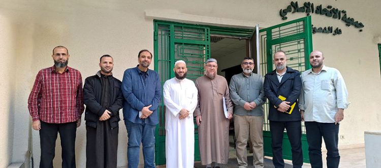 استقبال العالِم العامل الشيخ ماهر الجارودي والشيخ مصطفى فريج في دار الدعوة – بيروت