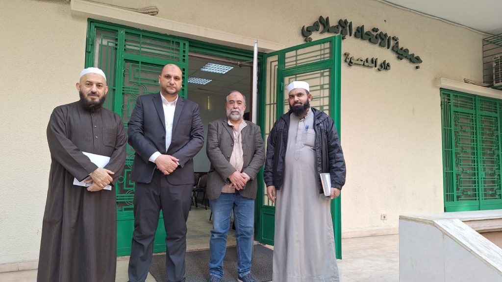 جمعية الاتحاد الإسلامي تستقبل مدير الثقافة في دمشق الأستاذ شريف رجب في دار الدعوة - بيروت