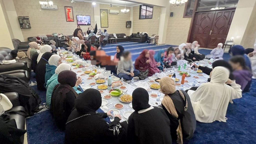 القسم النسائي في الاتحاد الإسلامي يقيم إفطارًا رمضانيًا في المنية لعام 1447