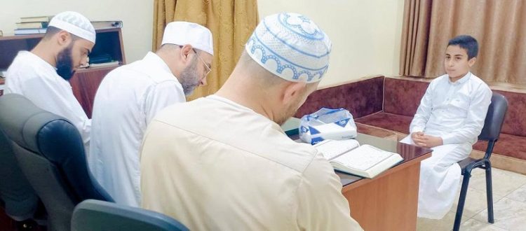 دار القرآن الكريم تجيز الطالب مصطفى أنور ضاهر (13 عامًا) برواية حفص عن عاصم - البداوي