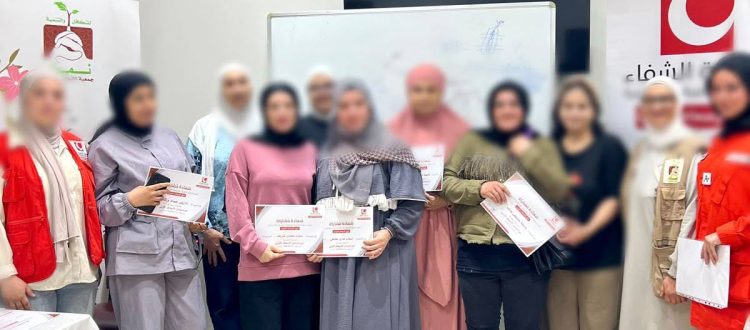دورة إسعافات أولية للأمهات في بيروت ضمن مشروع إبداعات أنامل
