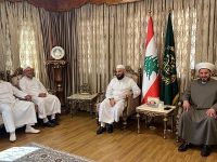 رئيس جمعية الاتحاد الإسلامي يزور مفتي زحلة والبقاع الغربي الشيخ علي الغزّاوي