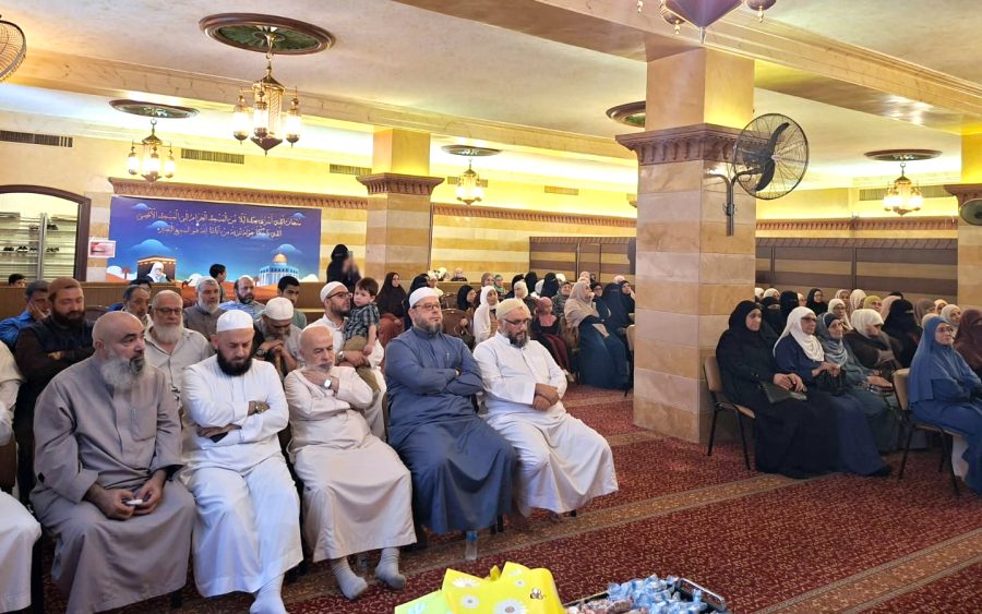 رئيس جمعية الاتحاد الإسلامي يشارك في حفل توقيع كتاب عن أحد القرّاء الكبار