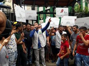 وقفة تضامنية مع المسجد الأقصى في بيروت-002