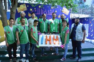 مؤسسة نماء: توزيع 300 طرد غذائي بالتعاون مع IHH-002