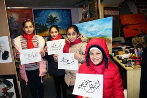 من قصر الحلو إلى الفنان عمران ياسين.. رحلة ترفيهية لطالبات عالم الفرقان في طرابلس