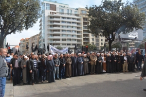 اعتصام الأهالي لإقرار العفو العام أمام السراي الحكومي في بيروت وجمعية الاتحاد الإسلامي تشارك
