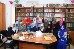 حفل تعريفي ول رحلة الإسراء والمعراج للمهتديات في المنتدى للتعريف بالإسلام