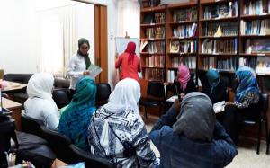 احتفال المهتديات في المنتدى للتعريف بالإسلام بقرب حلول عيد الأضحى-004