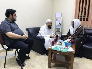 زيارة الشيخ ناصر العجمي لجمعية الاتحاد الإسلامي-001