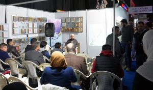 أزمات أمتنا: من المسؤول؟ وهل من خلاص؟لقاء حواري مفتوح مع الشيخ حسن قاطرجيضمن فعاليات معرض الكتاب العربي الدولي في بيروت (61)-010