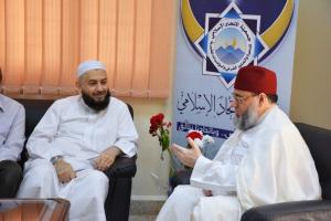 د. الغوثاني يزور جمعية الاتحاد الإسلامي ويلتقي رئيسها-002