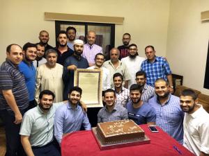 دار القرآن الكريم تجيز الأخ عمر جمال في بيروت-001