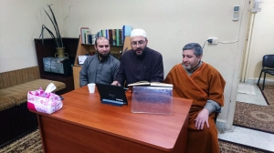 دار القرآن تجيز الشيخ محمد خشان الحلبي (عبر سكايب) بقراءة عاصم