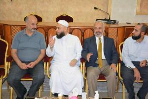 جمعية الاتحاد الإسلامي تستقبل المهنئين بعيد الفطر في مراكزها-009