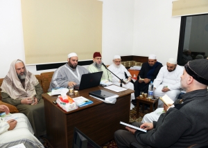 ختم مجلس قراءة كتاب شرح الخاقانية بحضور الشيخ الدكتور يحيى الغوثاني في دار القرآن الكريم - بيروت