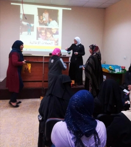 بالعلم نهتدي.. ندوة لعائلات مؤسسة نماء في بيروت مع الداعيتين: نسرين الآغا وفاطمة رمضان