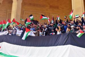 القدس أمانتي: وقفة تضامنية مع القدس والأقصى أمام مسجد محمد الأمين - بيروت-001