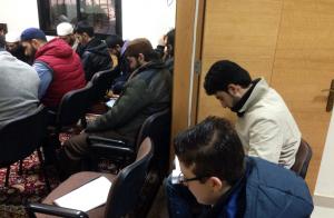 اللقاء الثاني لمجلس قرّاء الشام: قراءة في كتاب "التحديد في الإتقان والتجويد" في دار القرآن الكريم - بيروت-002