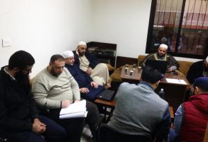 اللقاء الثاني لمجلس قرّاء الشام: قراءة في كتاب "التحديد في الإتقان والتجويد" في دار القرآن الكريم - بيروت-004