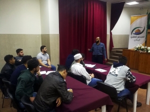 رواد لأجل القدس: واقع القدس.. لقاء شبابي مع الباحث د. ربيع دنان