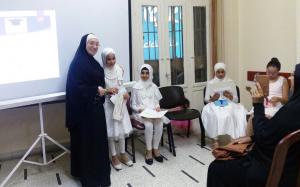 حفل تكريم طالبات دورة (تاج من نور) في طرابلس-003